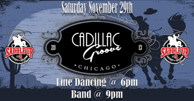 Cadillac Groove (Country Show) Live at Saddle Up @ Q
