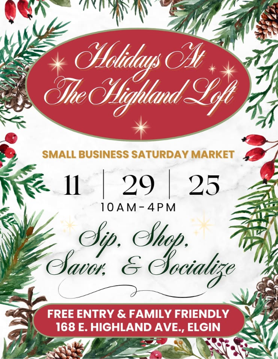 Holidays At The Highland Loft ✨ Small Business Saturday Market