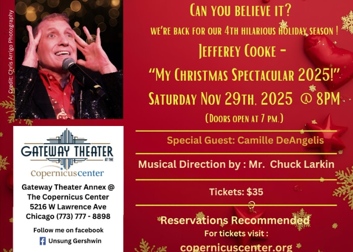 Jefferey Cooke- "My Christmas Spectacular 2025!"