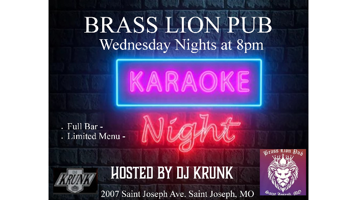 Karaoke Night at Brass Lion Pub