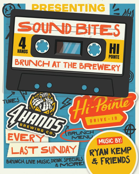 Sounds Bites Brunch at the 4 Hands Brewery & Tasting Room