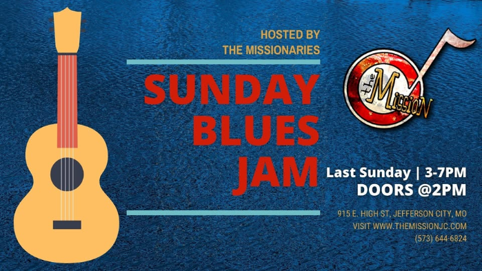 Sunday Blues Jam @ The Mission!