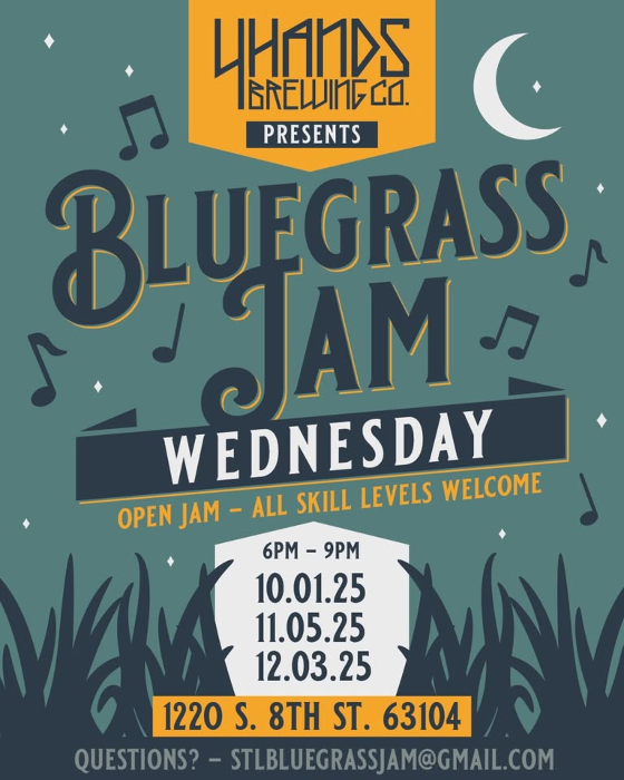 Bluegrass Jam Wednesday presented by 4-Hands Brewing Company