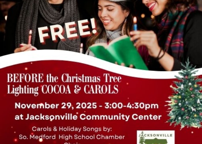 Before the Jacksonville Holiday Tree Lighting - Cocoa & Carols