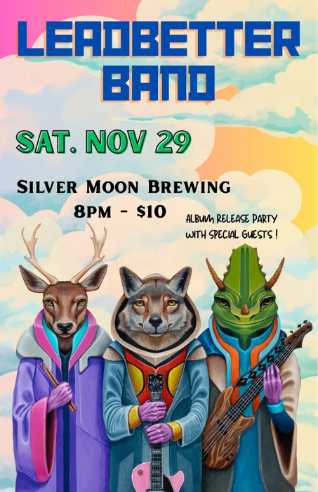 “Album Release Celebration for Leadbetter Bands fourth studio album “Spell”!