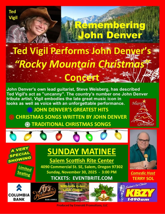 "Rocky Mountain Christmas" Performed by Ted Vigil