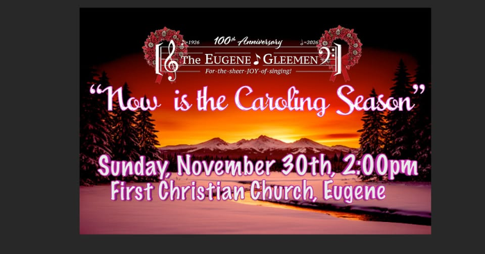 Holiday Concert: Now is the Caroling Season