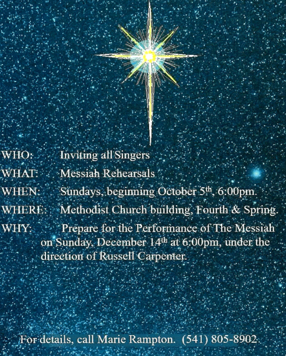 The Messiah Rehearsal