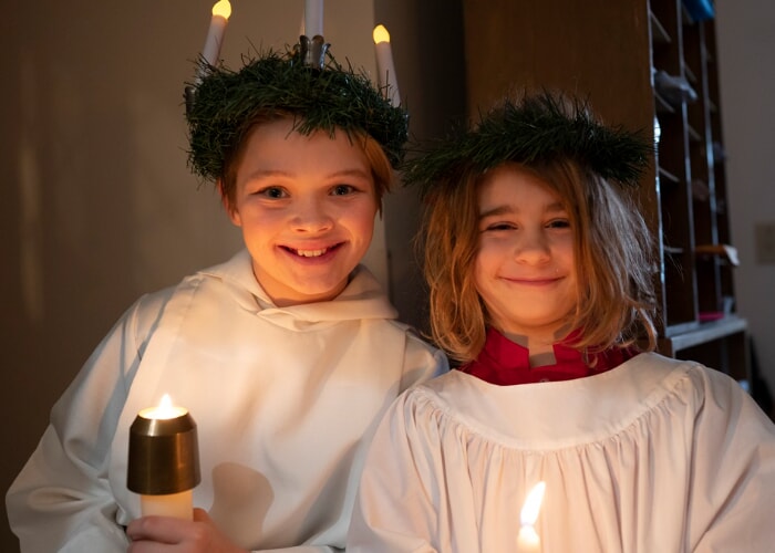 Church service: Sankta Lucia Celebration of Light in Hanover