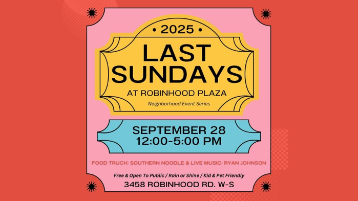 Last Sundays At Robinhood Plaza