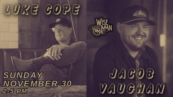 Luke Cope & Jacob Vaughan at Wise Man's Gather & Groove Thanksgiving Week of Music
