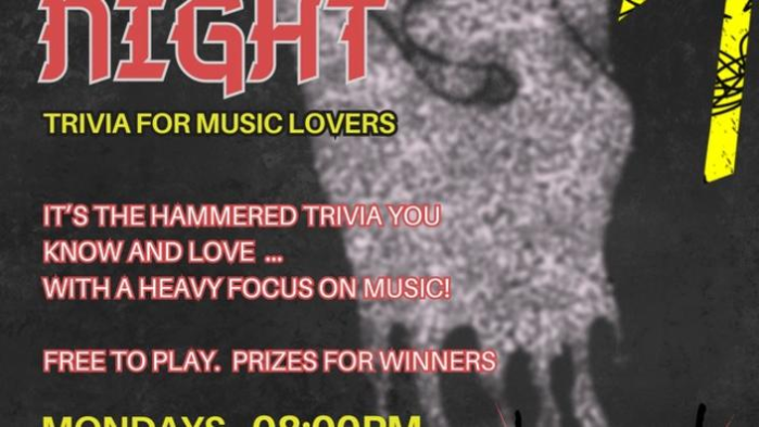 Music Trivia at Slim's on Mondays