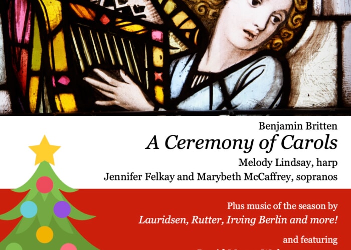Sheepscot Chorus sings Britten "A Ceremony of Carols" Dec. 7