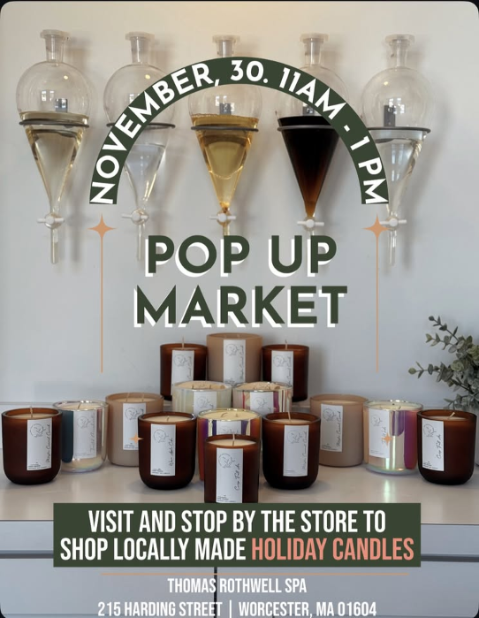 Holiday Candle Pop Up!