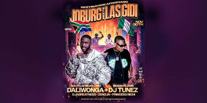 Destination Afropiano: Joburg meets Las Gidi