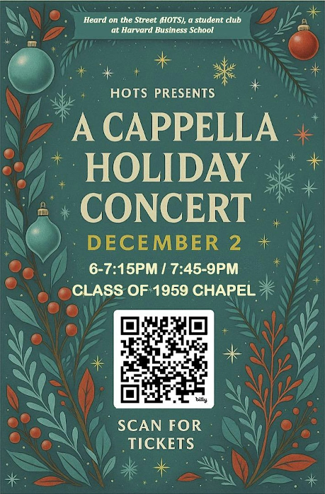 Heard on the Street (HOTS): Winter A Cappella Concert 2025