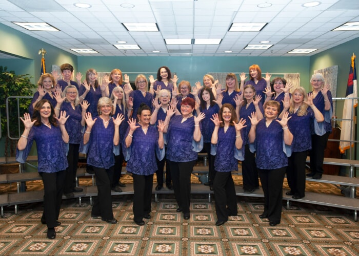 Love to sing! "Harmony in Motion" is welcoming new members!