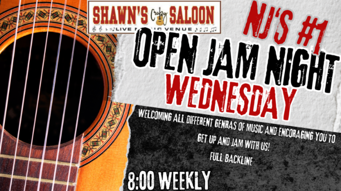 Open Jam Wednesdays at Shawn's Crazy Saloon