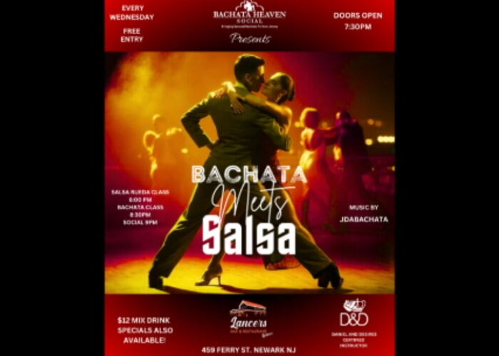 Bachata Meets Salsa (FREE ENTRANCE AND CLASS)
