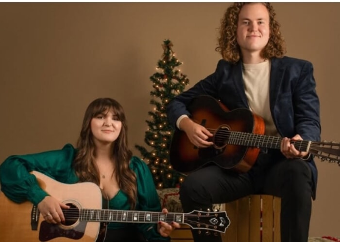 Troubadour Holiday Concert with Sam Robbins and Halley Neal