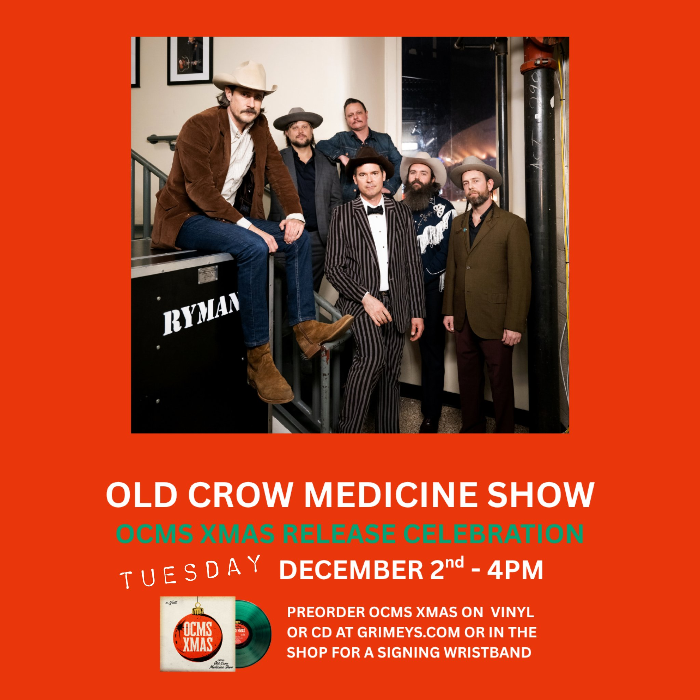 Old Crow Medicine Show OCMS XMAS Instore Performance & Record Release Celebration