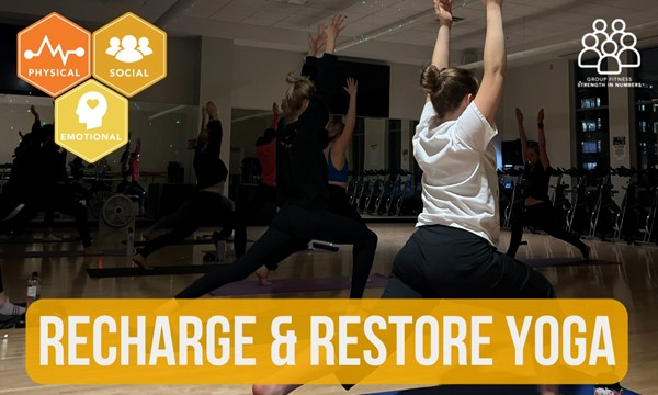 Group Fitness- Recharge and Restore Yoga