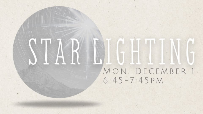 Christmas Star Lighting