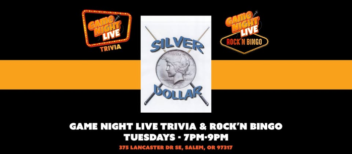 Game Night Live Trivia and Rock'N Bingo is at Silver Dollar Tavern!!