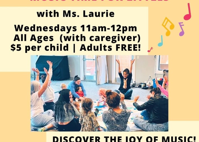 Pre-School Music and Movement for Littles with Miss Laurie