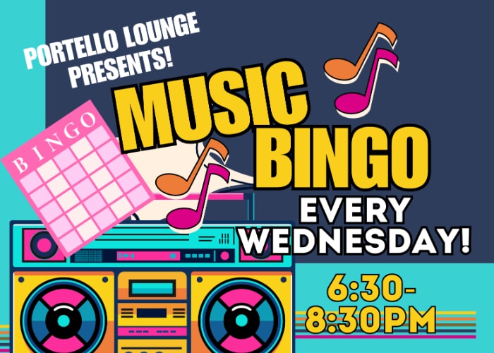 Music Bingo @ Portello Lounge!