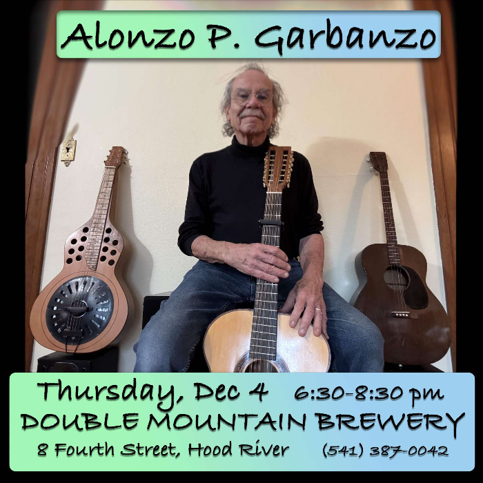 Alonzo, strumming with much zazoo at Double Mountain