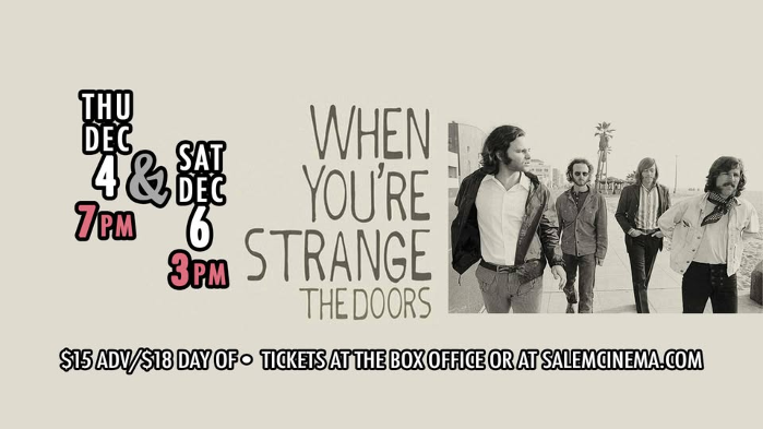The Doors: When You're Strange at Salem Cinema