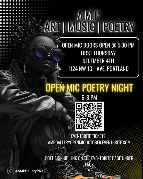 A.M.P. : Art.Music.Poetry - Art Expo and Poetry Night (December Edition)