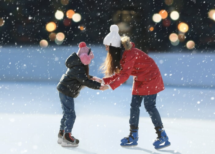 Holiday Ice Rink - Holiday Market & Bluegrass