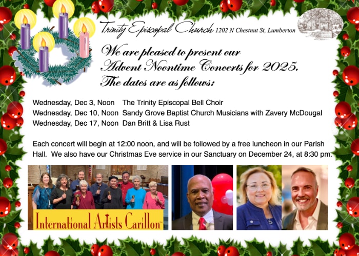Advent Concerts and Luncheon