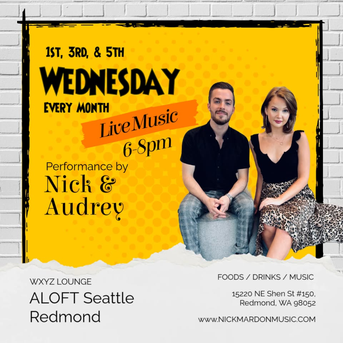 Nick & Audrey at WXYZ Lounge