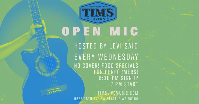 Open Mic Night (hosted by Levi said)