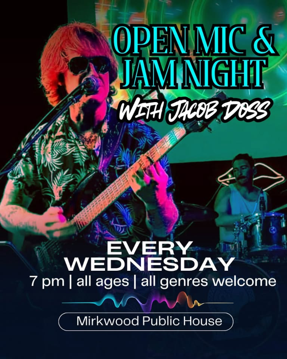Open Mic and Jam Night with Jacob Doss