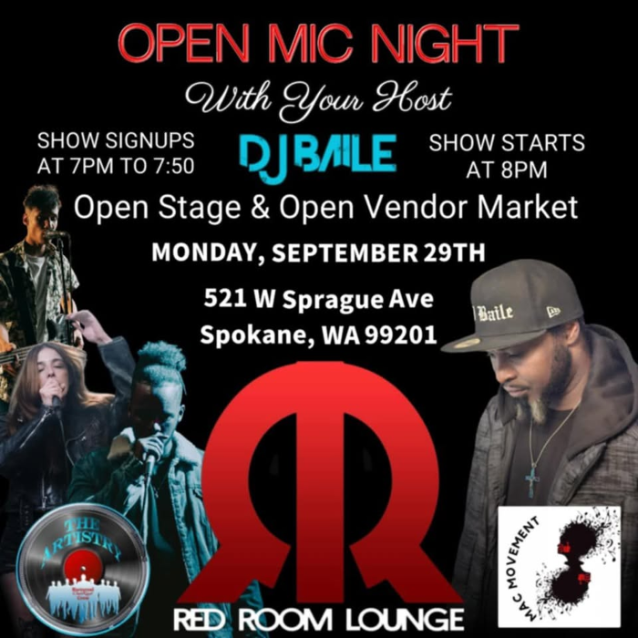 Open Mic W/ DJ Baile +Kamora Gardens Launch/Fashion show