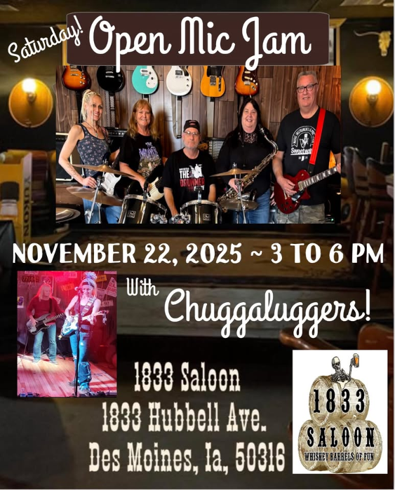 Open Mic Jam with the Chuggaluggers!