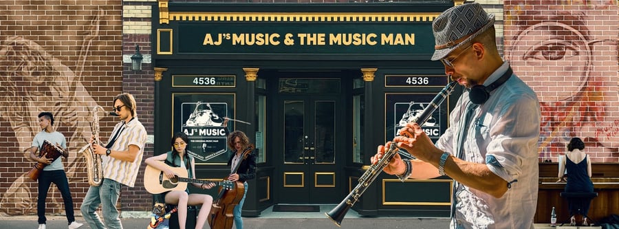 AJ's Music & The Music Man
