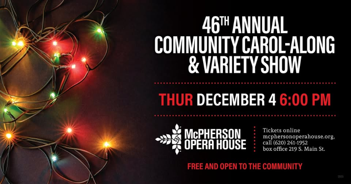 46th annual Community Carol-Along & Variety Show