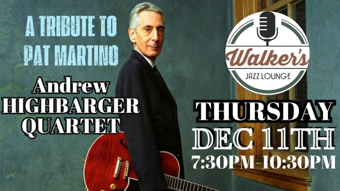 The Andrew Highbarger Quartet at Walker's Jazz Lounge