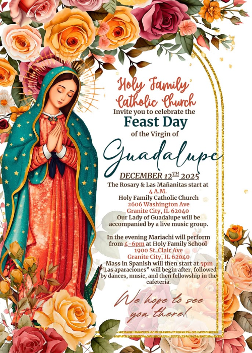 Feast Day of the Virgin of Guadalupe