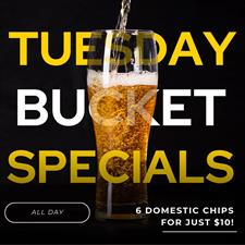 Tuesday Bucket Special @ Cade's Corner Pub