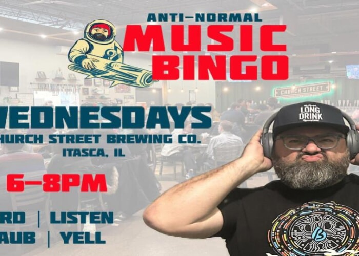 Wednesday Music Bingo at Church Street Brewing Company