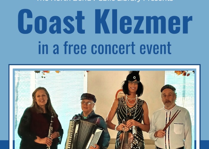 Coast Klezmer in a free concert event
