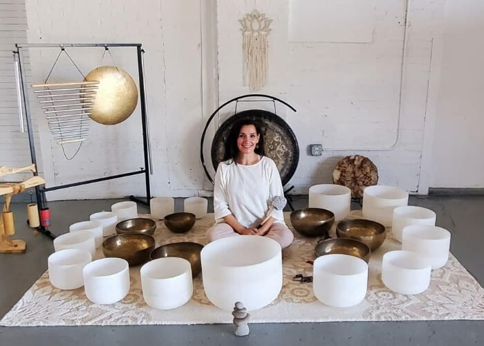 Sound Healing Singing Bowl w/ Gong Meditation