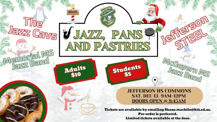 Jazz, Pans and Pastries!