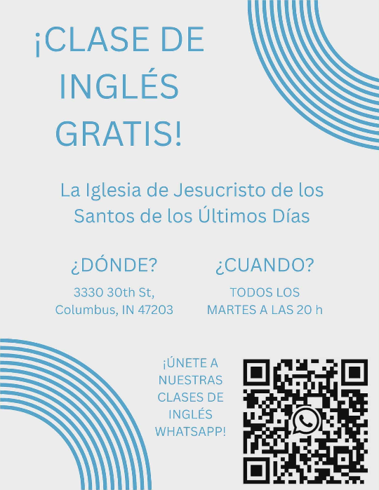 English classes! Led by our local missionaries.
